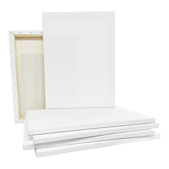 6 Pack 12" x 16" Super Value Canvas by Artist's Loft®